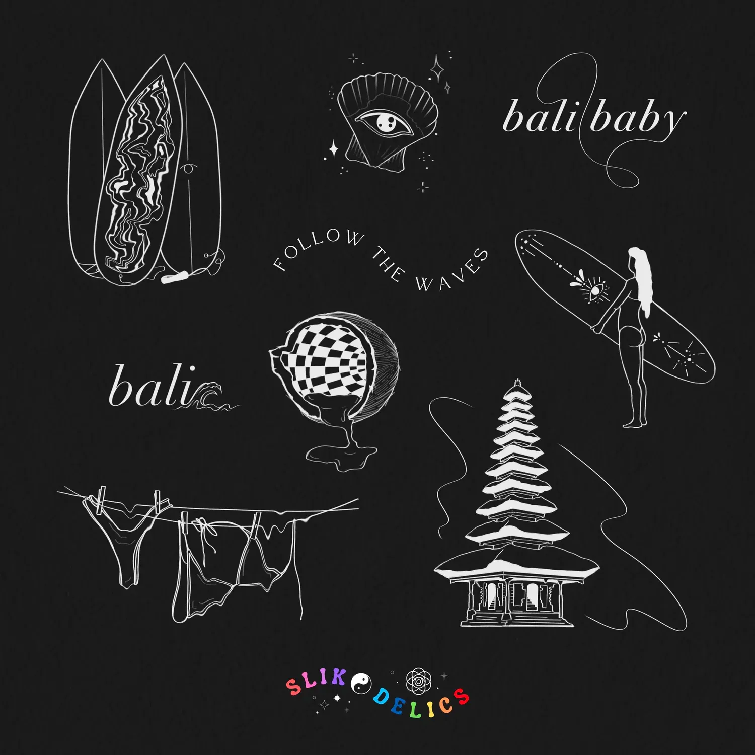 Bali Sticker Tatts — Tattoo design