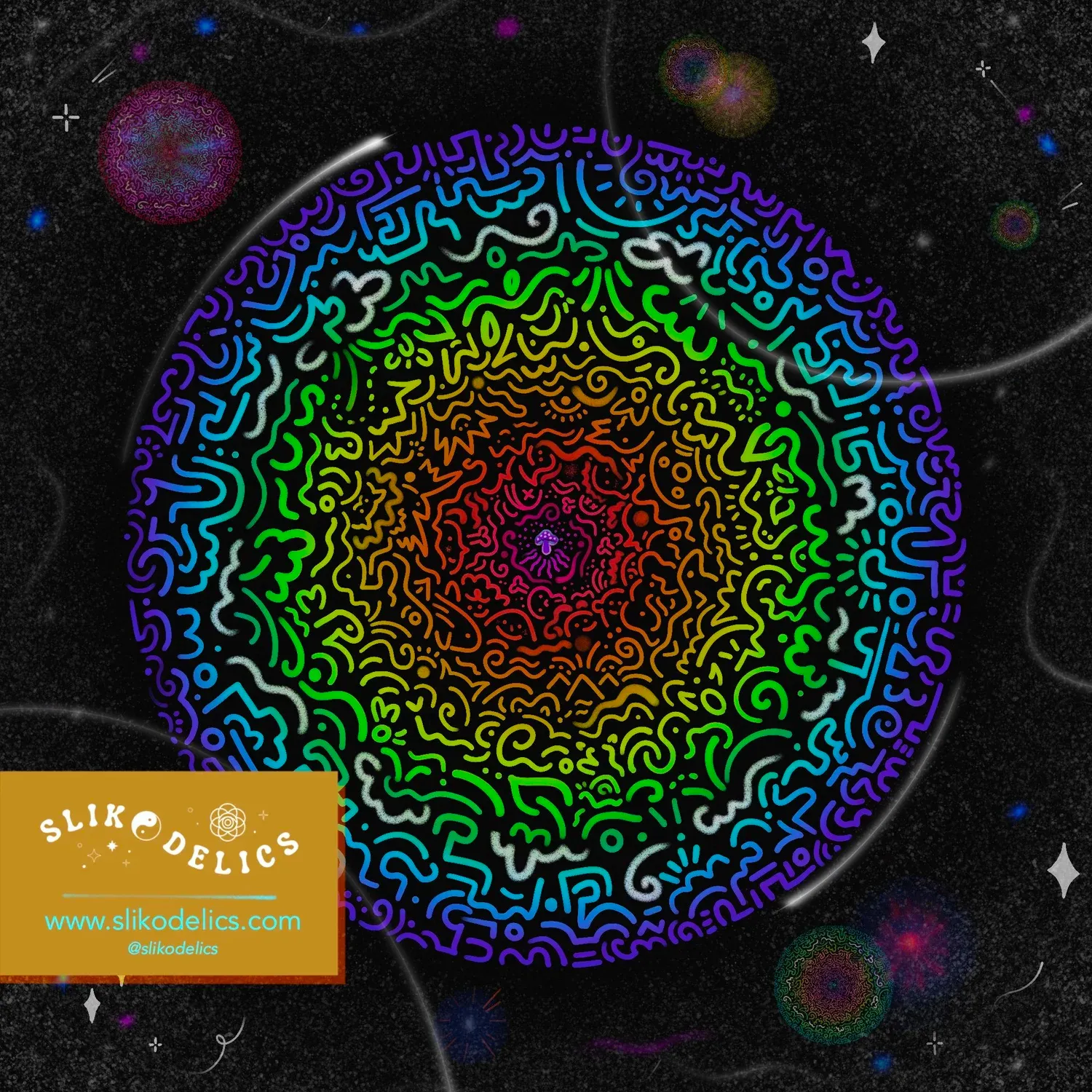Interconnected Universe — Digital Art