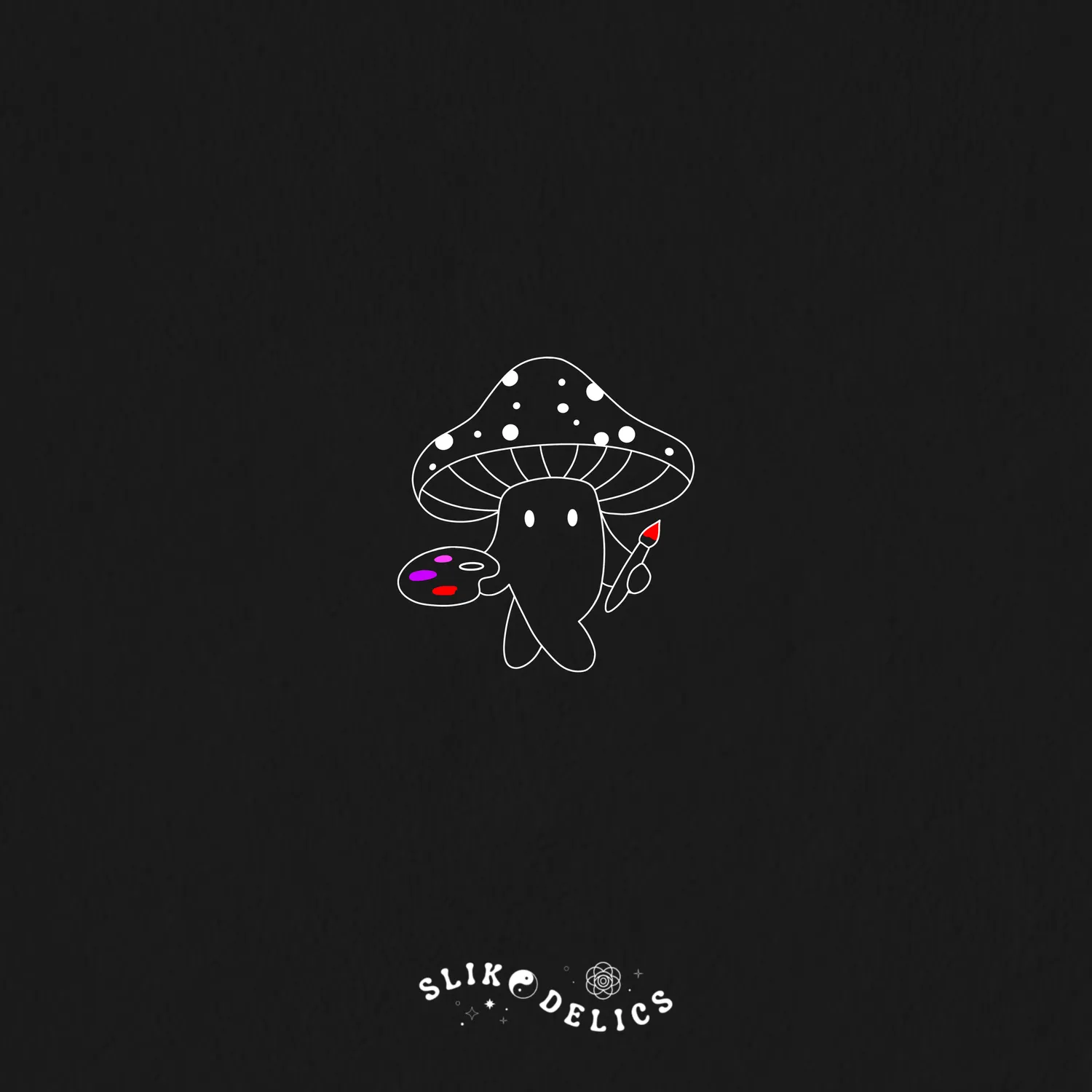 Mushroom Painter — Tattoo design