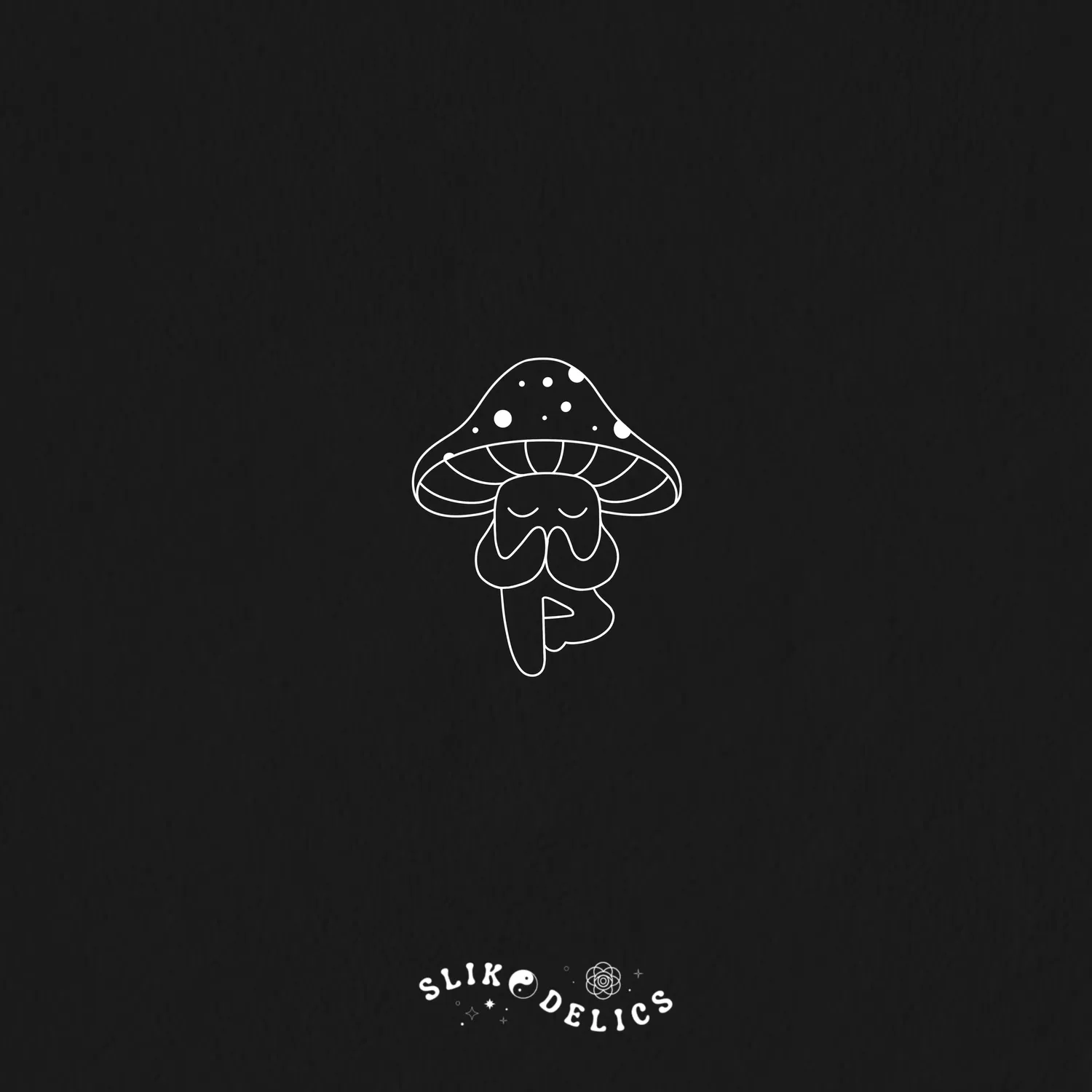 Mushroom Yogi — Tattoo design