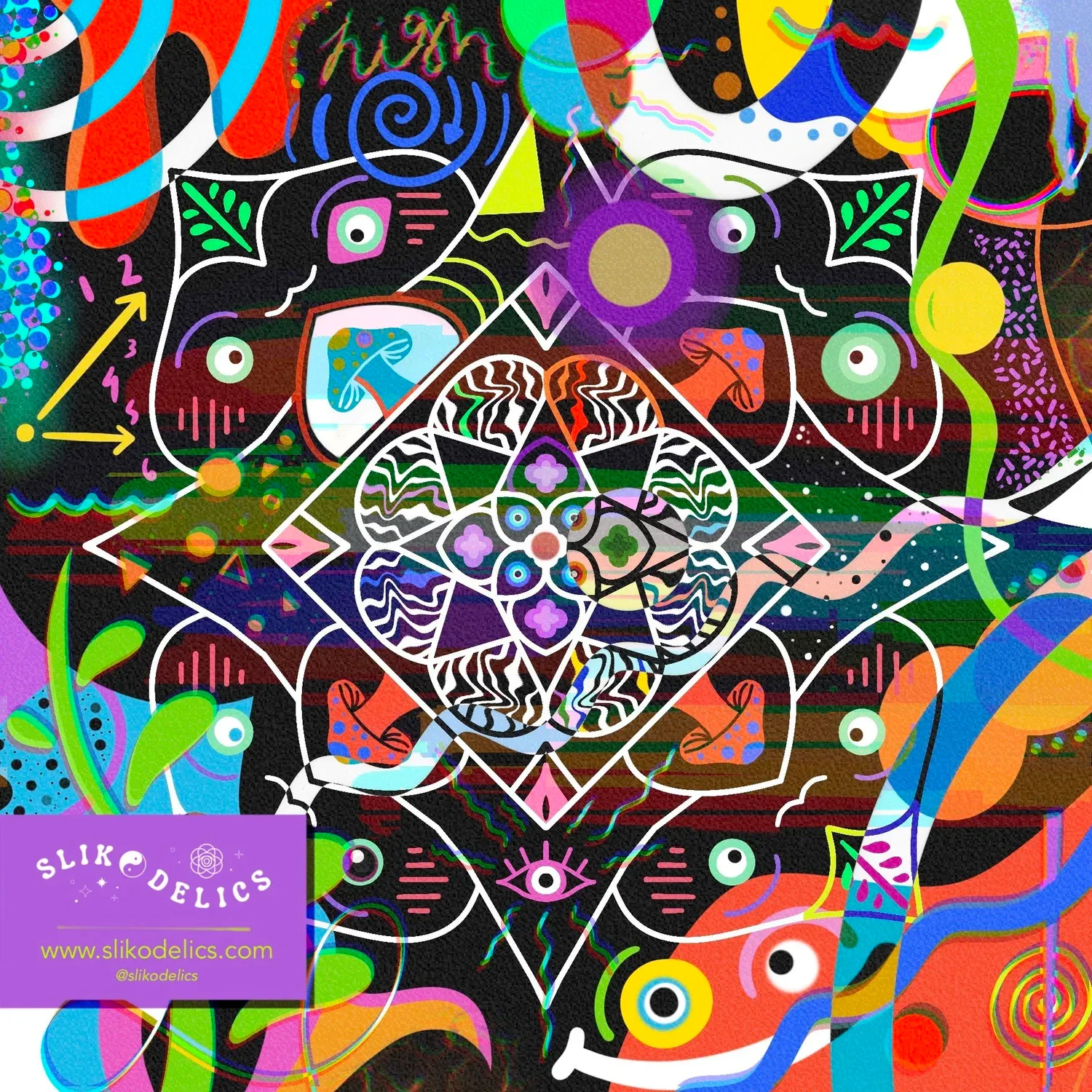 Silly Mandalas — Digital Art