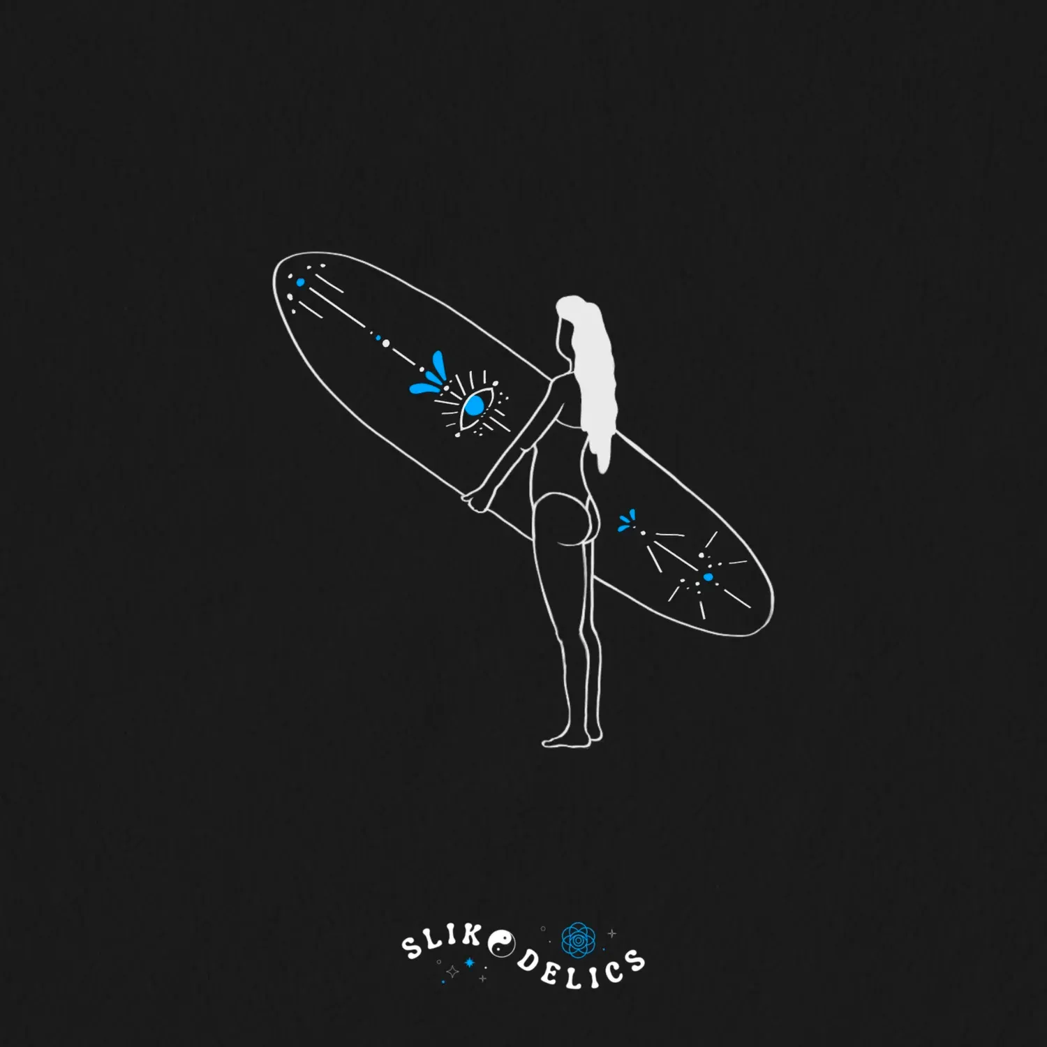Surfer Girl — Tattoo design